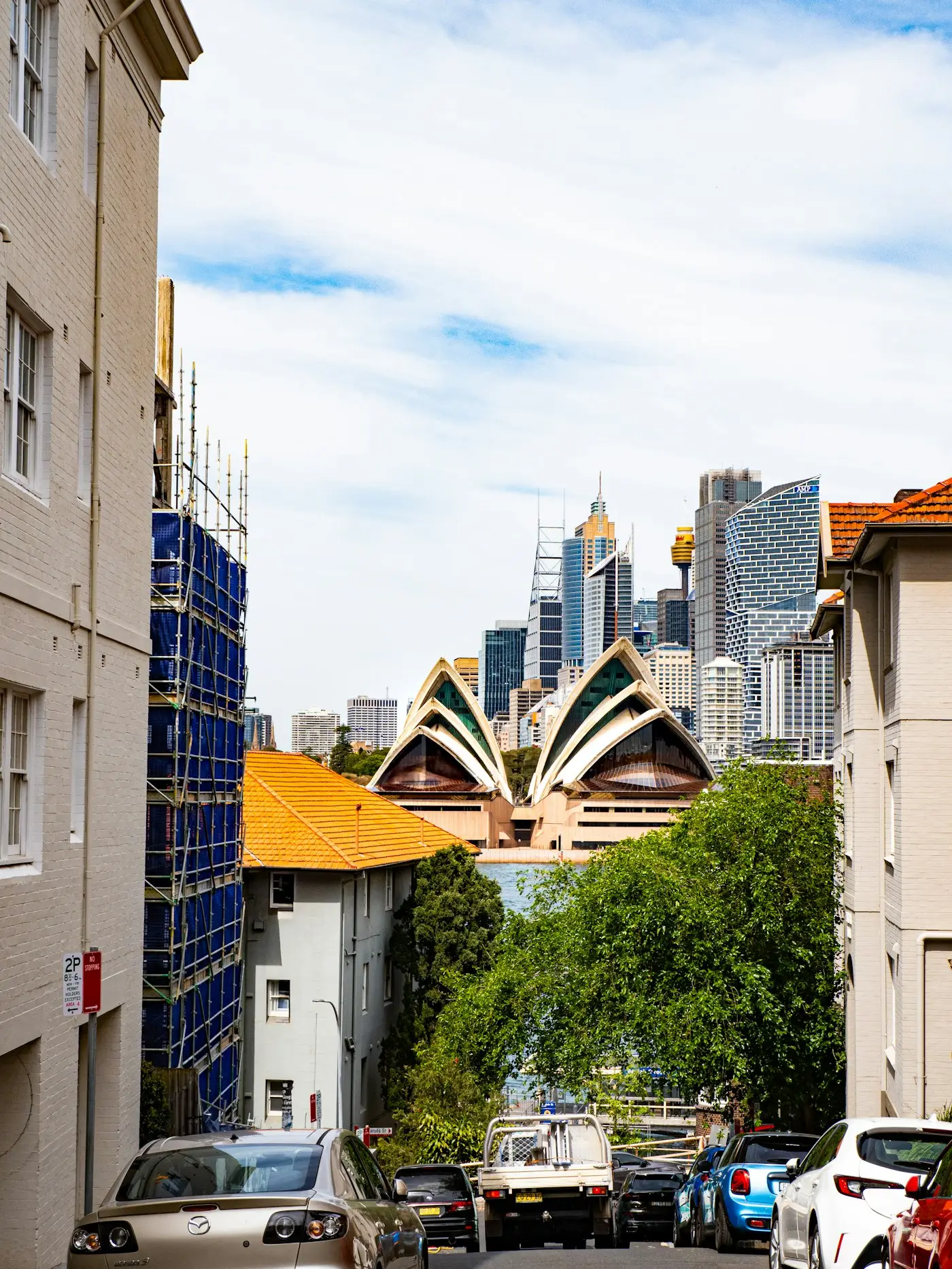 Streetscape near Austral, Sydney's south-west growth corridor